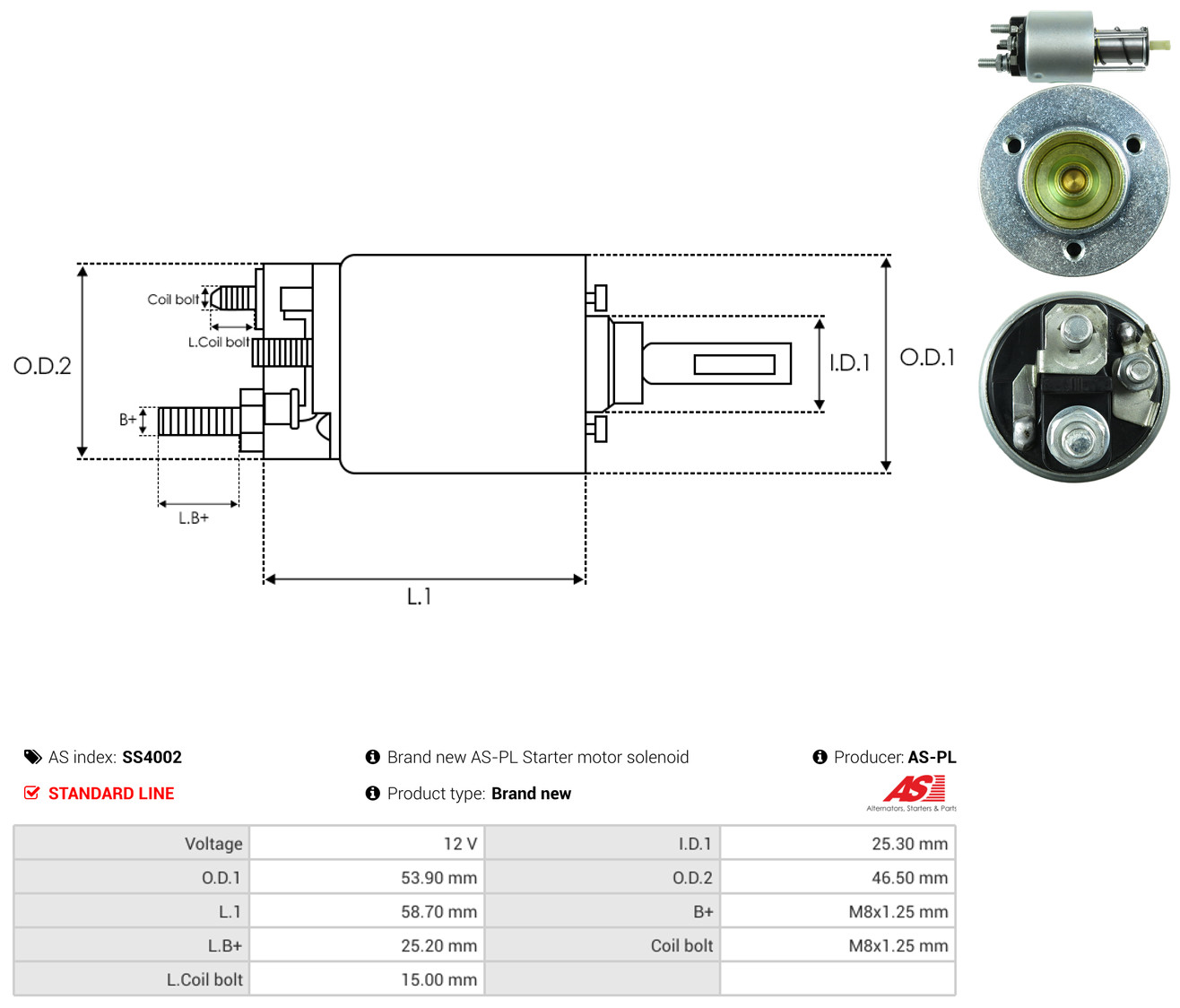 AS-PL ss4002 for FIAT