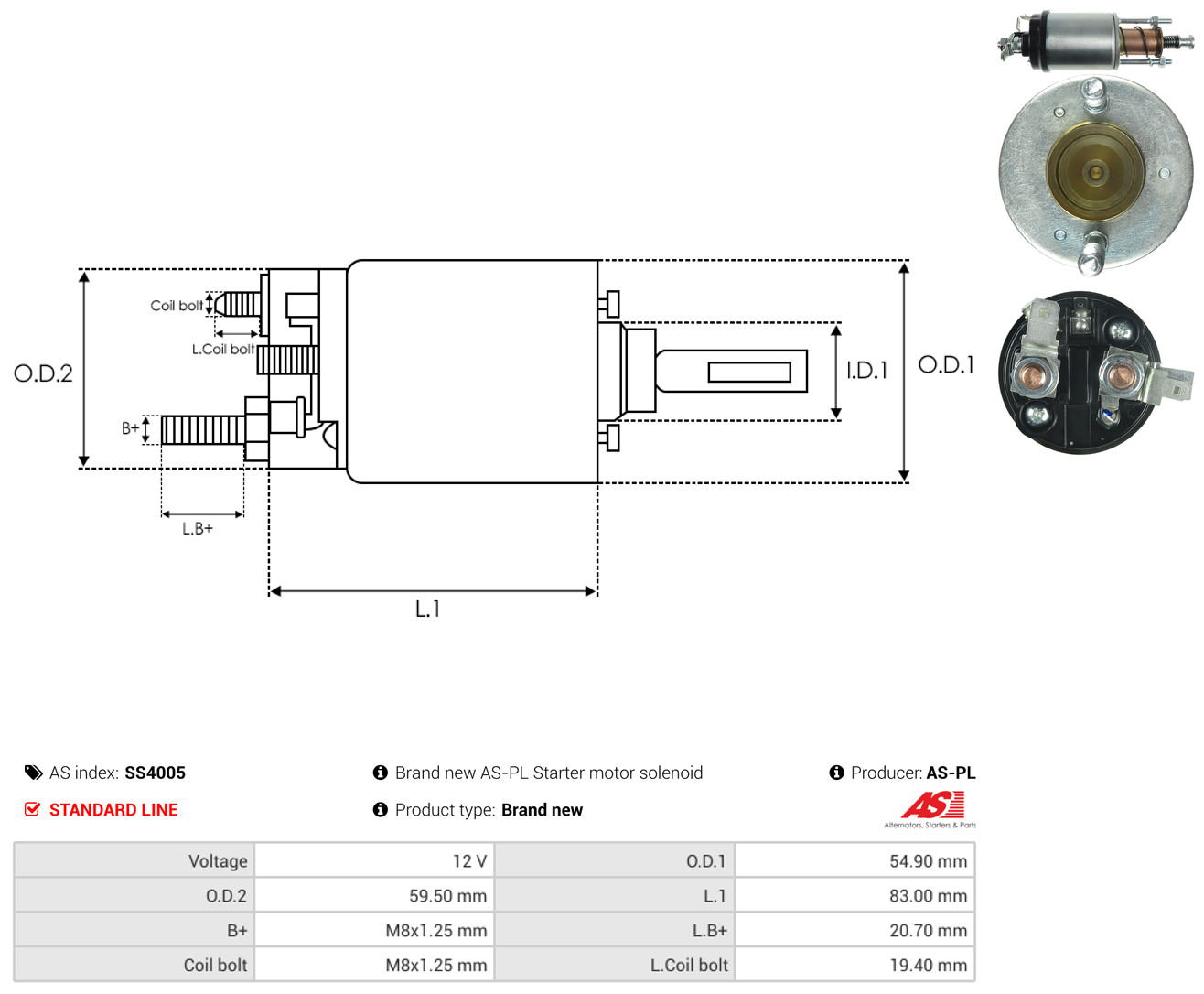 AS-PL ss4005 for CHRYSLER