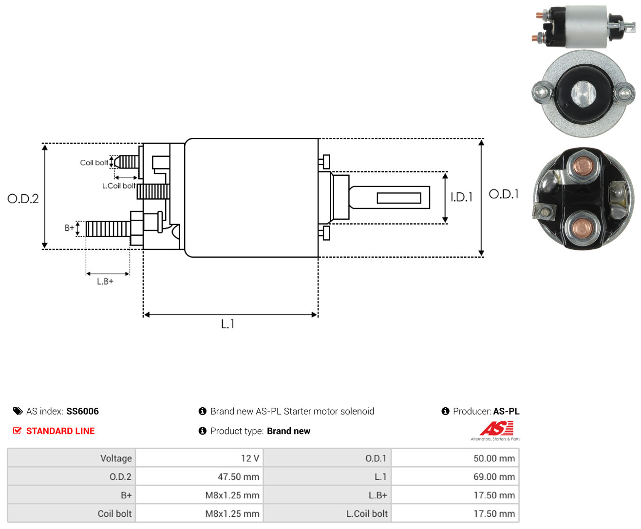 AS-PL ss6006 for FORD