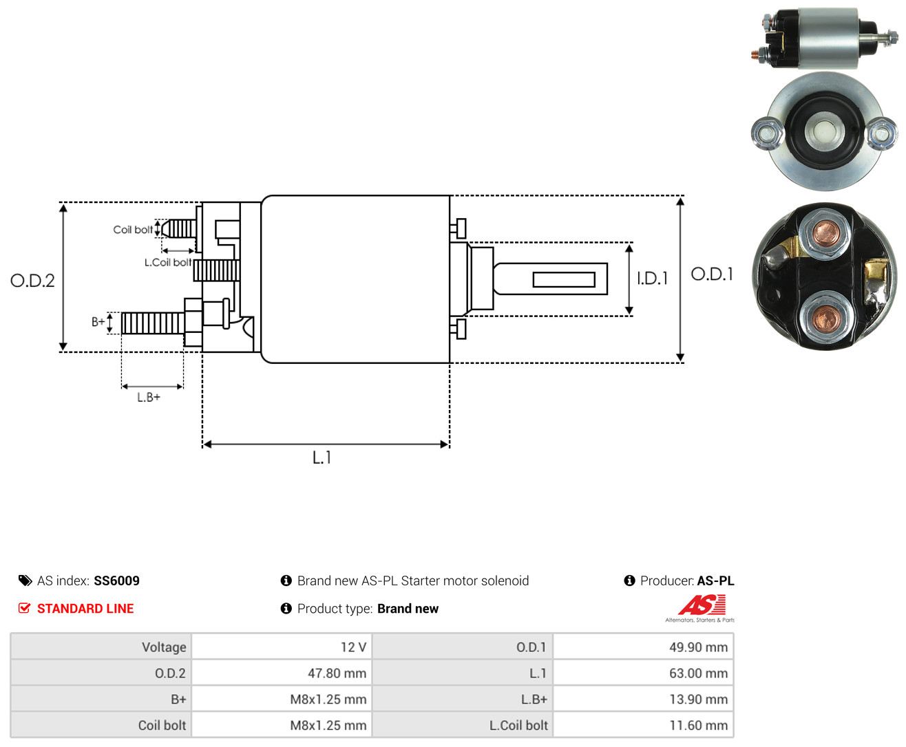 AS-PL ss6009 for TOYOTA ISUZU