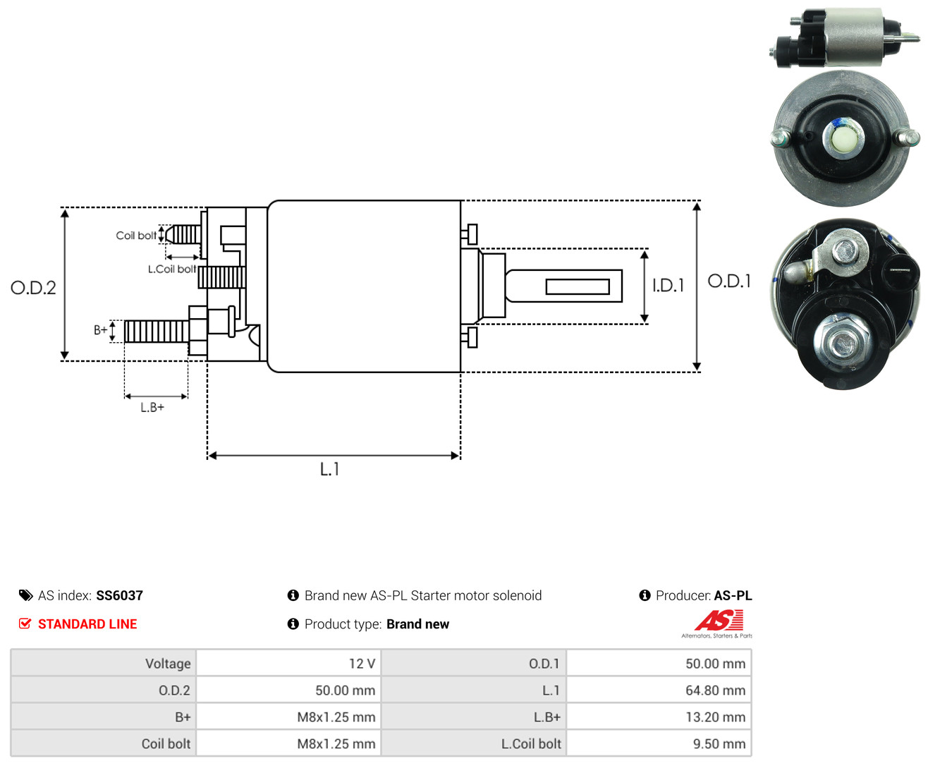 AS-PL ss6037 for HONDA
