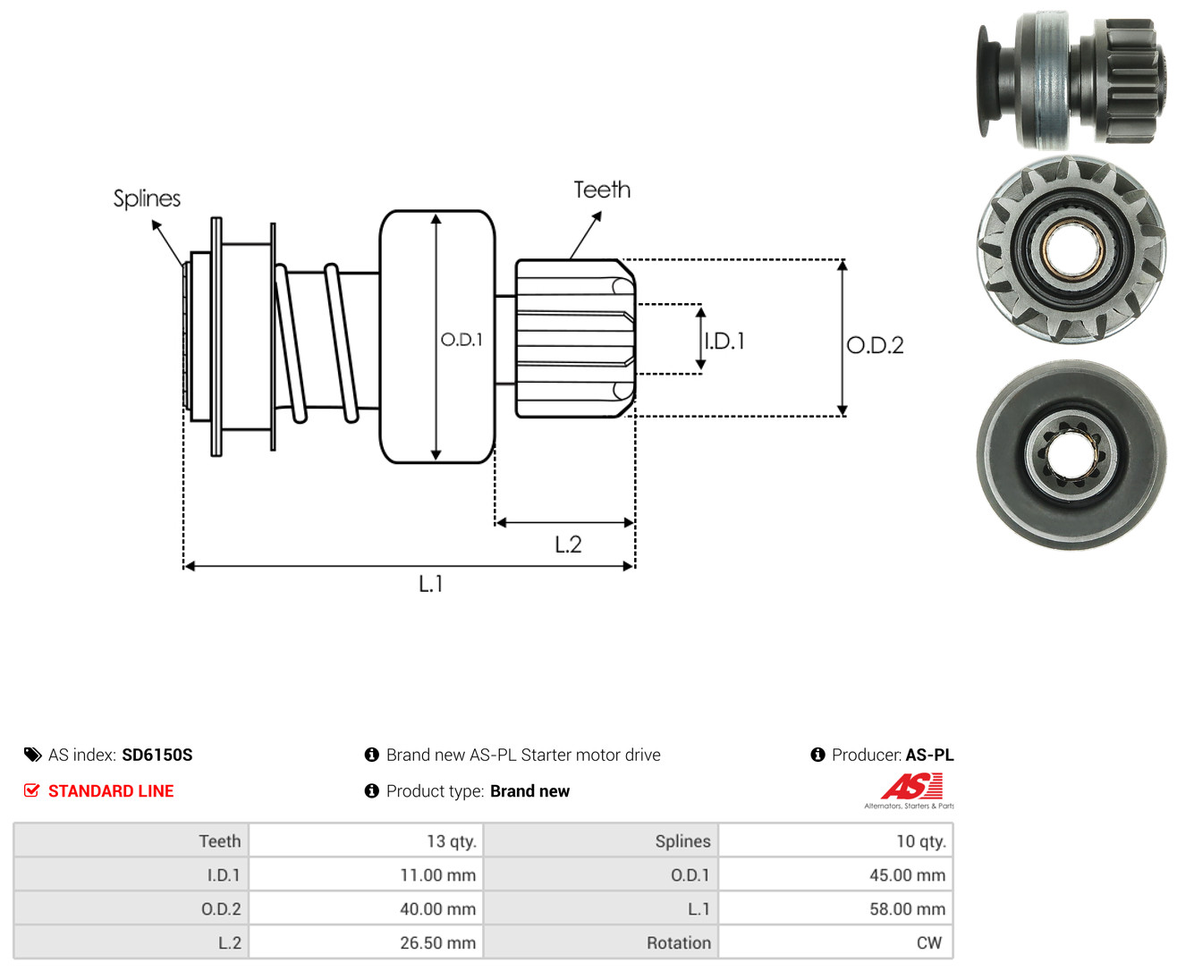 AS-PL sd6150s