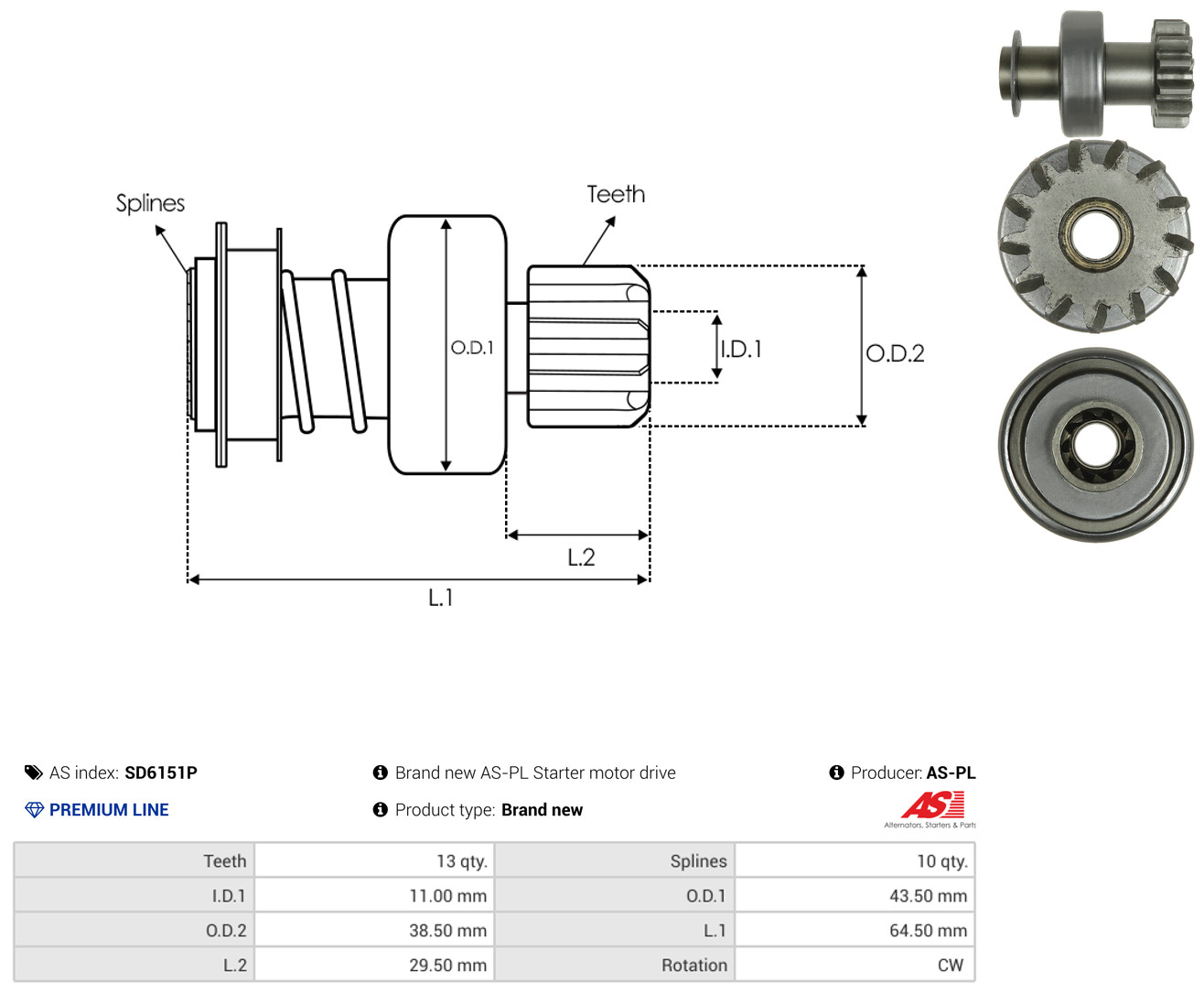 AS-PL sd6151p