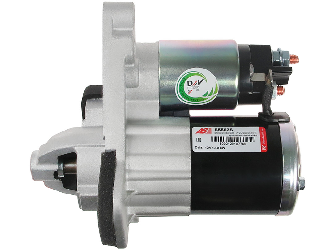 AS-PL Starter s5563s for MITSUBISHI NISSAN RENAULT