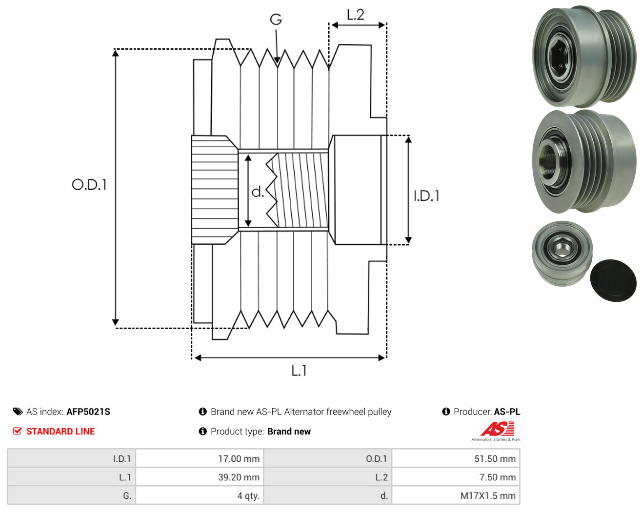 AS-PL afp5021s for FORD