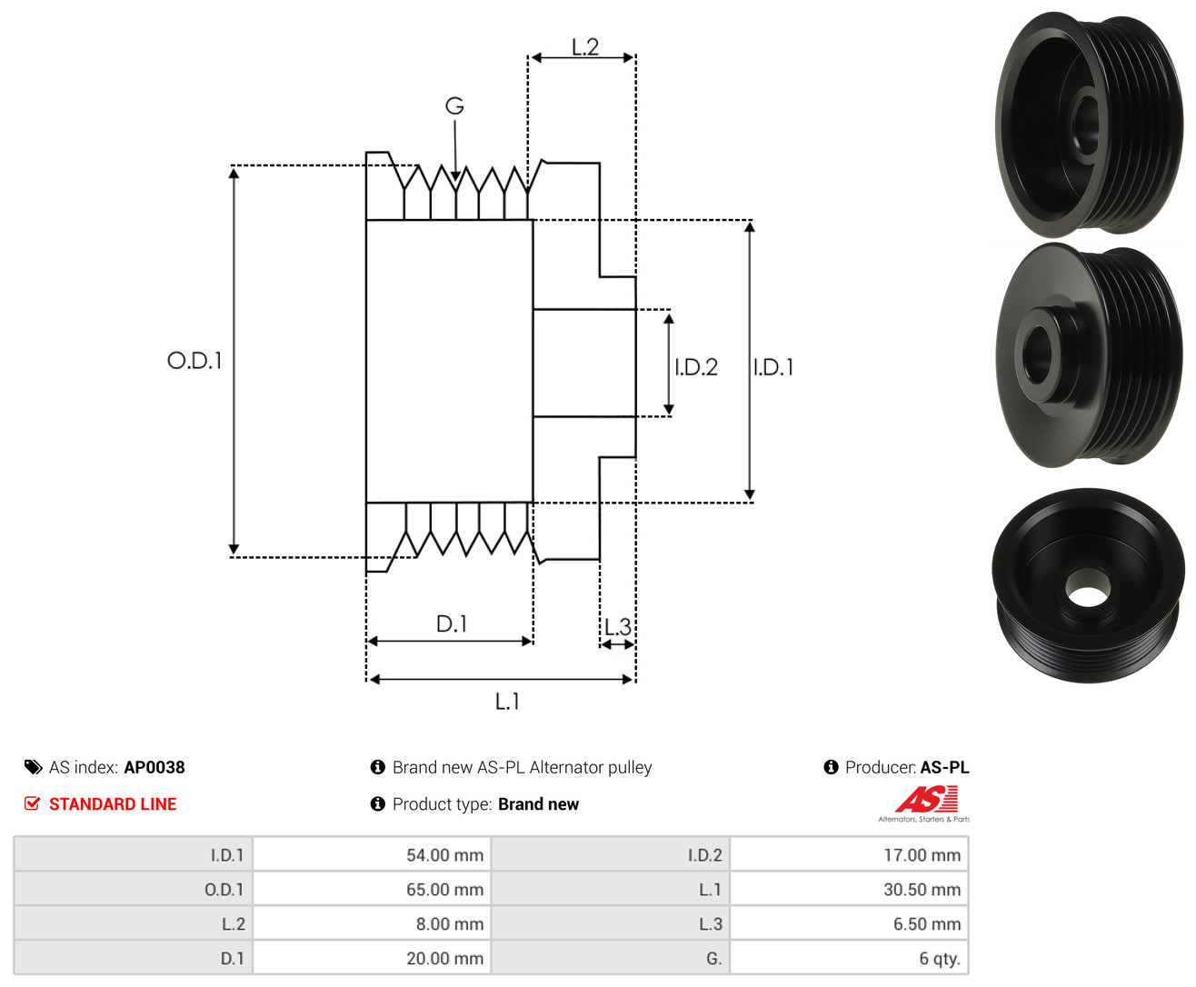 AS-PL ap0038 for VW