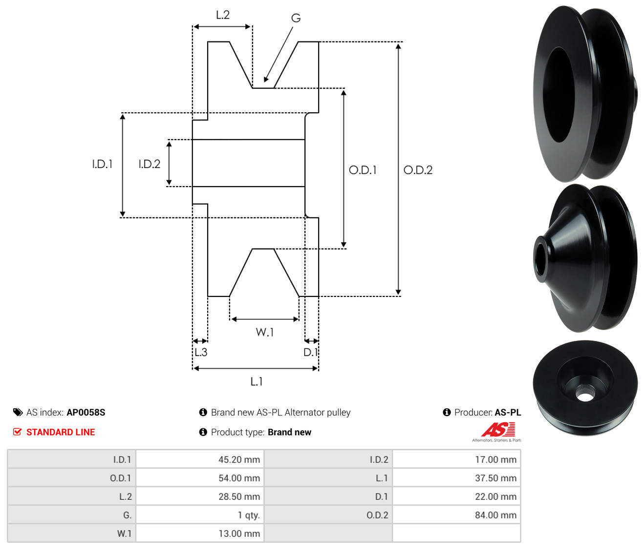 AS-PL ap0058s for IVECO