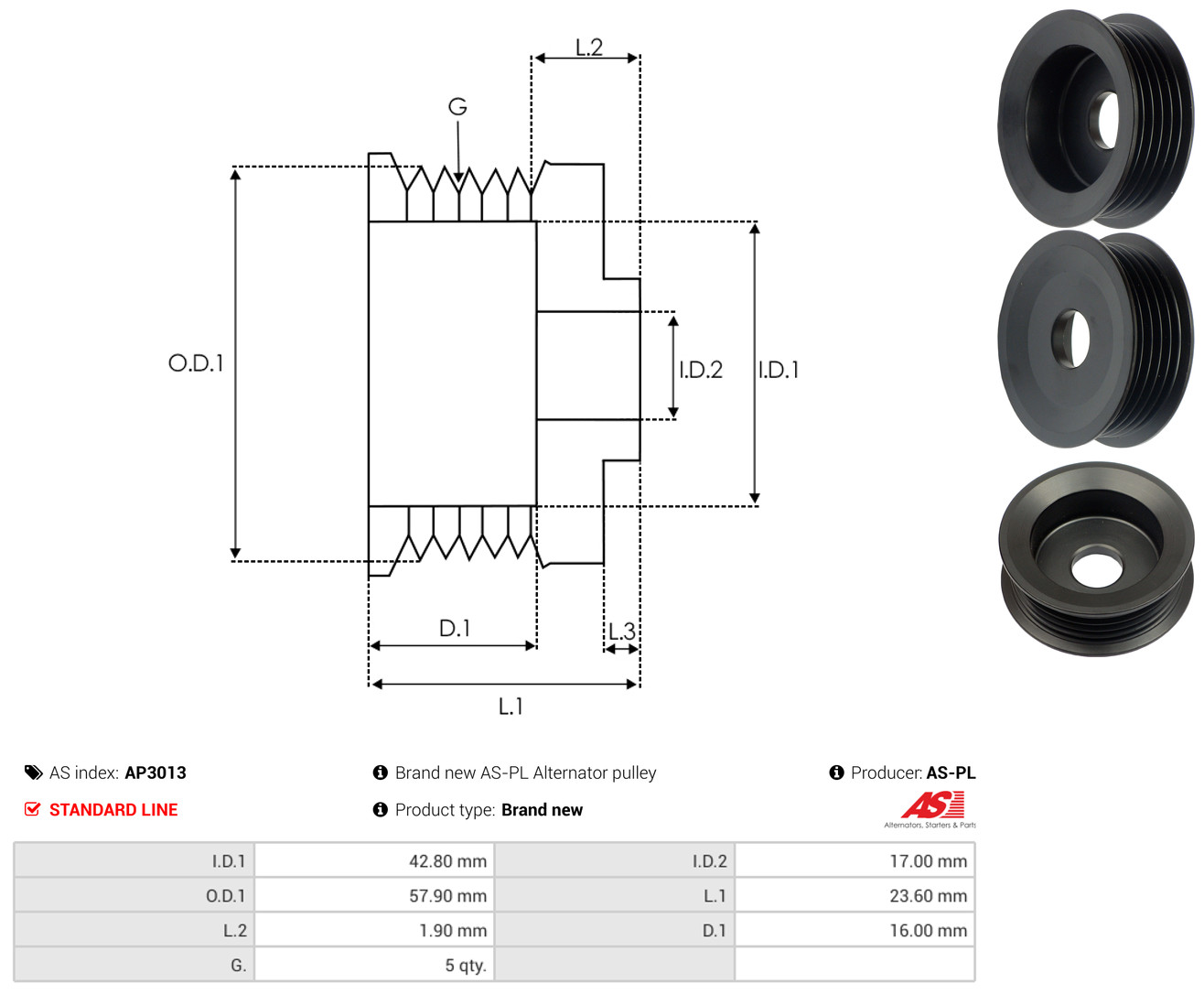 AS-PL ap3013 for HYUNDAI