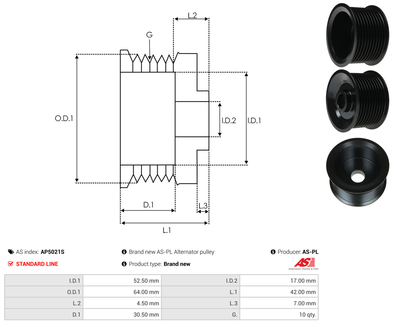 AS-PL ap5021s for VOLVO