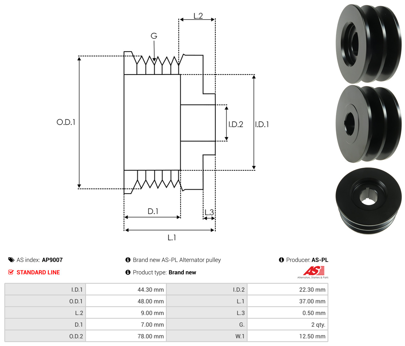 AS-PL ap9007