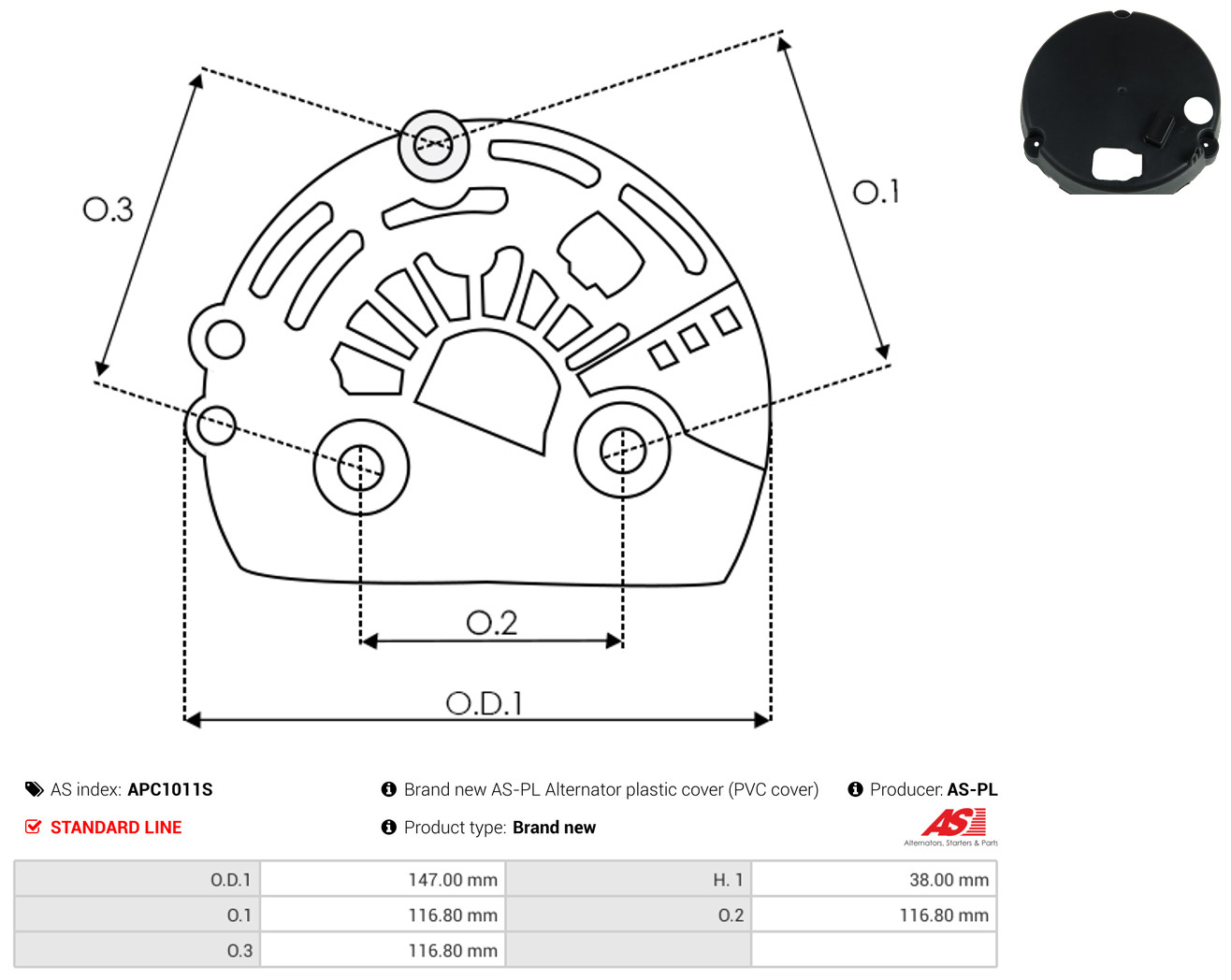 AS-PL apc1011s