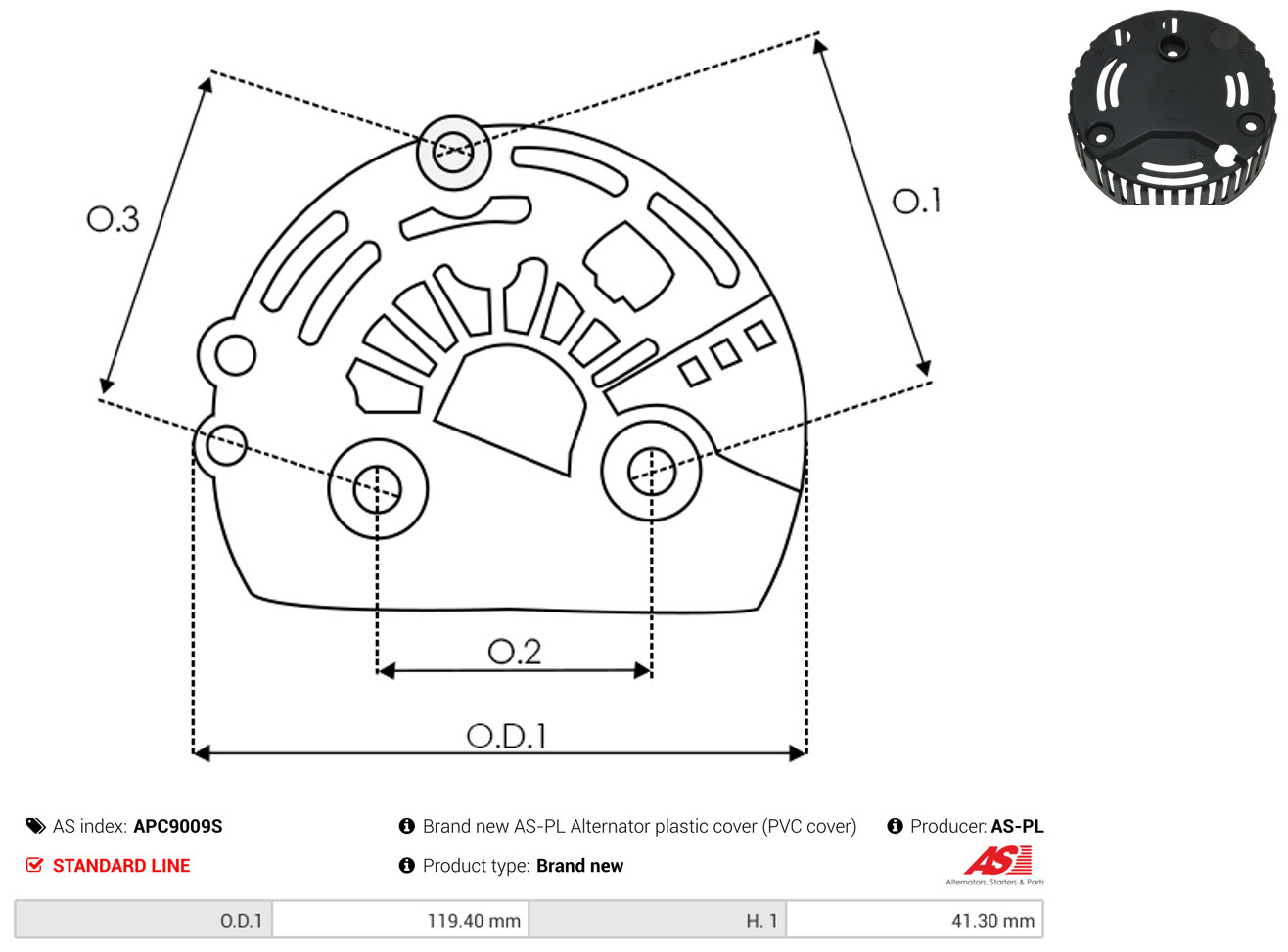 AS-PL apc9009s