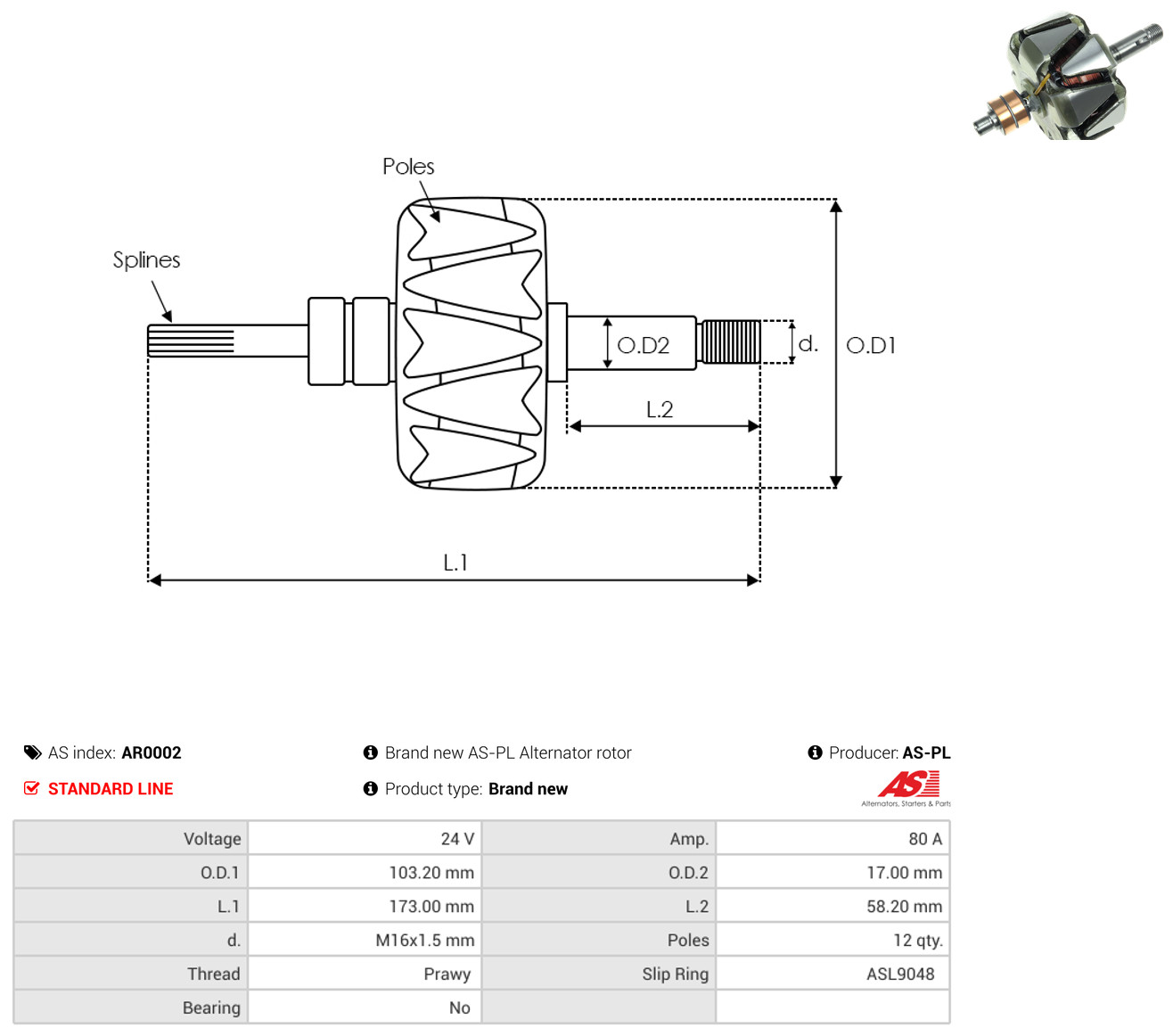 AS-PL ar0002 103,20mm