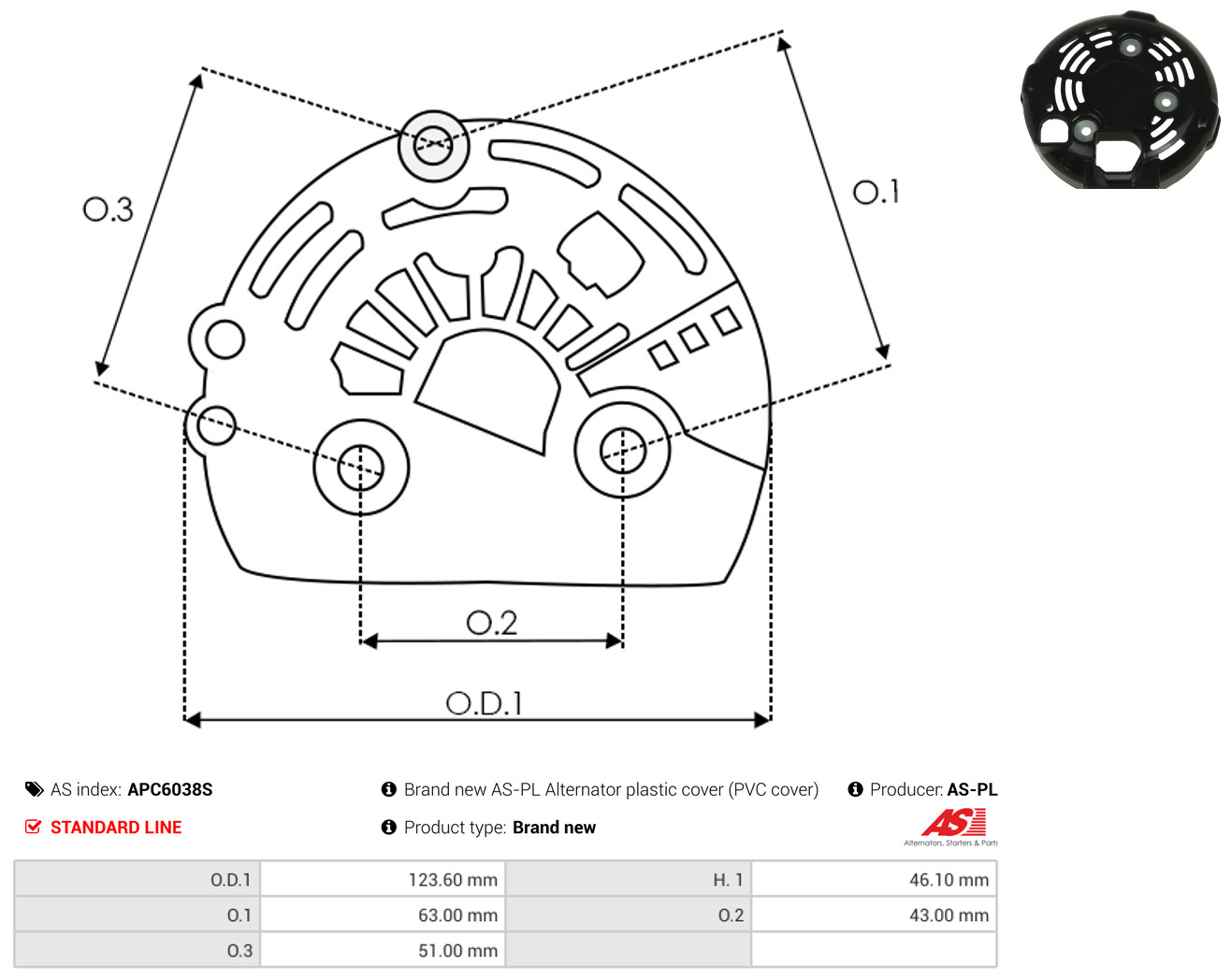 AS-PL apc6038s