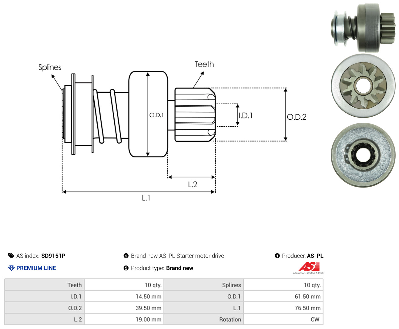 AS-PL sd9151p