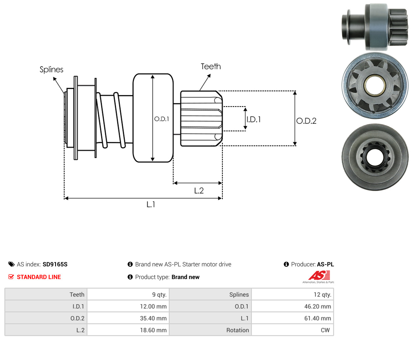 AS-PL sd9165s