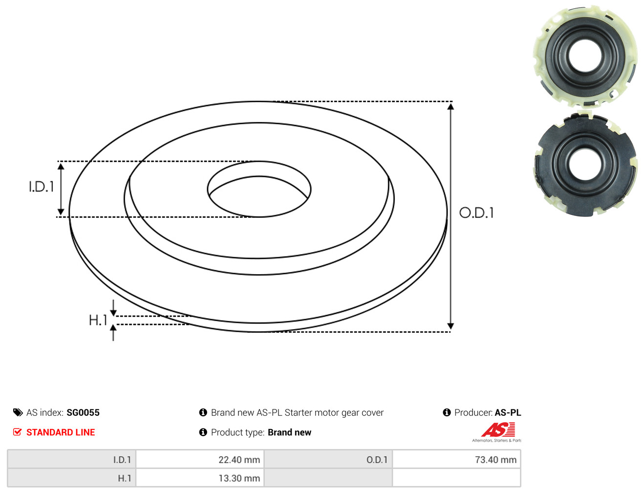 AS-PL sg0055 73,40mm