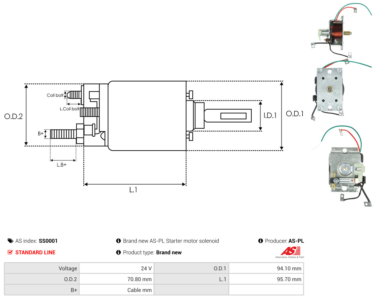 AS-PL ss0001 for VOLVO DAF FIAT MERCEDES-BENZ FORD IVECO MAN RENAULT