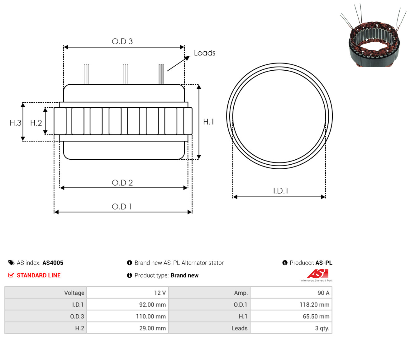 AS-PL as4005