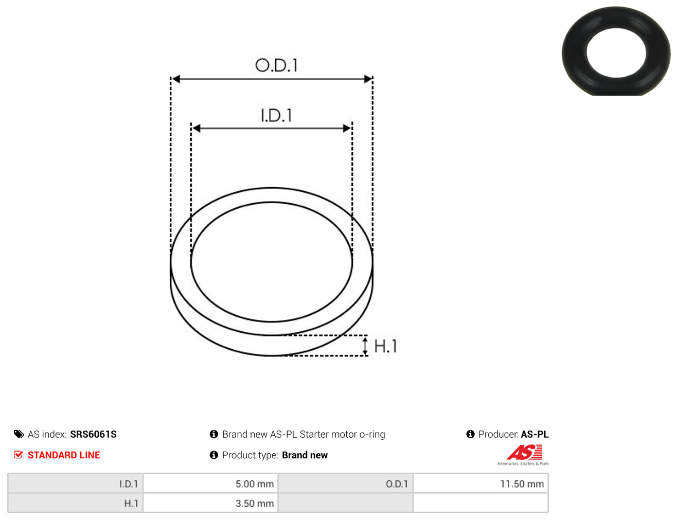 AS-PL srs6061s for MITSUBISHI TOYOTA