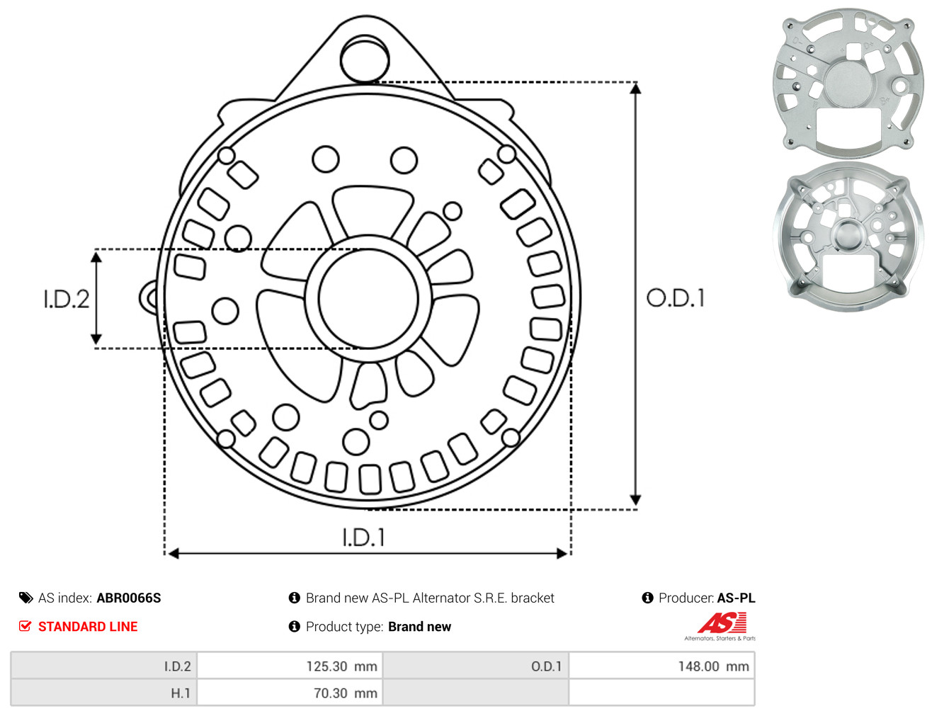 AS-PL abr0066s 1480mm
