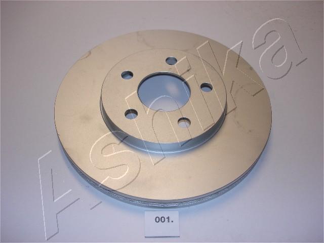 ASHIKA Bremseskive 6000001 foraksel ventileret 256mm 22mm for CHRYSLER