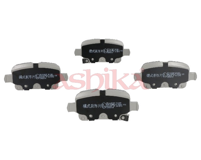 ASHIKA Bremseklodser 51000400 bagaksel for CHEVROLET VAUXHALL