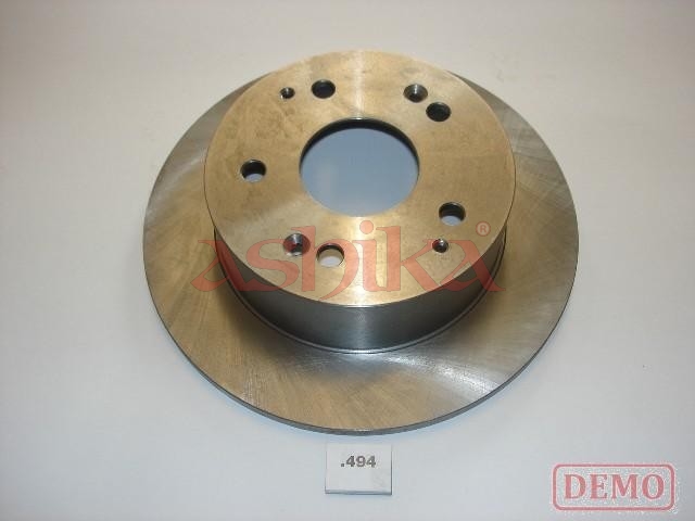 ASHIKA Bremseskive 6104494c bagaksel fuld 260mm 10mm for HONDA