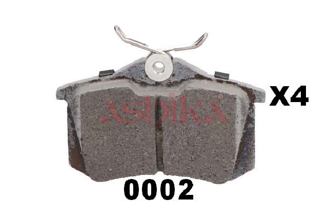 ASHIKA Bremseklodser 510000002 bagaksel for PEUGEOT MG VW RENAULT SEAT AUDI