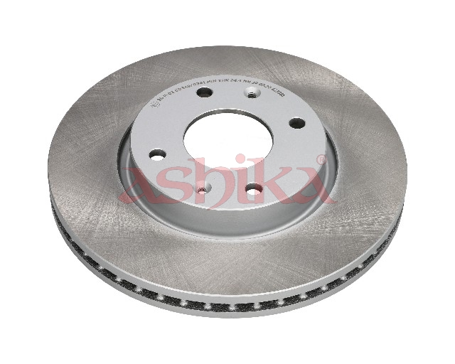 ASHIKA Bremseskive 600k015c foraksel ventileret 280mm 26mm for HYUNDAI