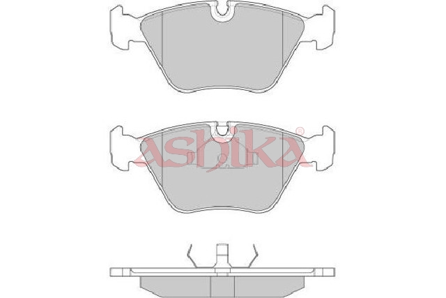 ASHIKA Bremseklodser 50000111 foraksel for BMW