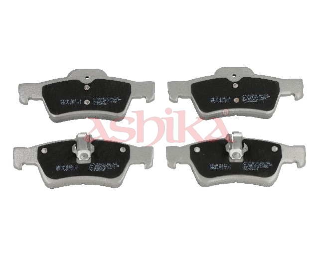ASHIKA Bremseklodser 51000511 bagaksel for MERCEDES-BENZ