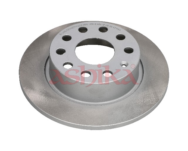 ASHIKA Bremseskive 61000902c bagaksel fuld 255mm 10mm for VW VAG