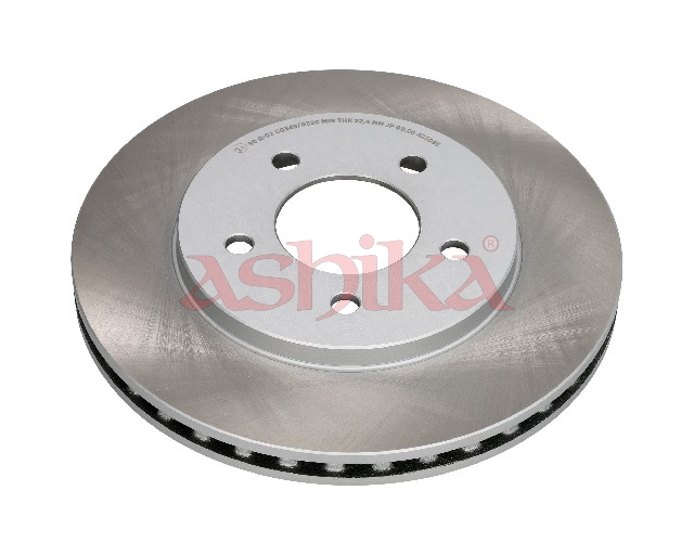 ASHIKA Bremseskive 6000095c foraksel ventileret 282mm 24mm for CHRYSLER FIAT / LANCIA