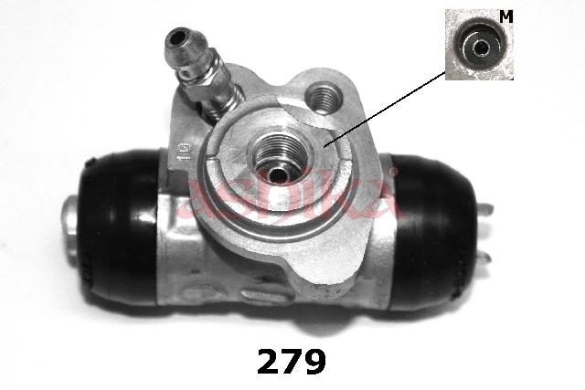 ASHIKA Hjulbremsecylinder 6702279 bagaksel for DAIHATSU TOYOTA