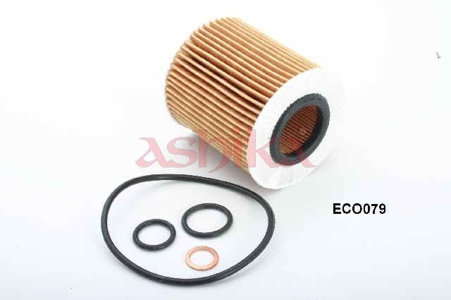 ASHIKA Oliefilter 10eco079 Filterindsats length_mm_203|Længde [mm]|80 outer_diameter_mm_497|Yderdiameter [mm]|72 inner_diameter_mm_496|Indvendig diame