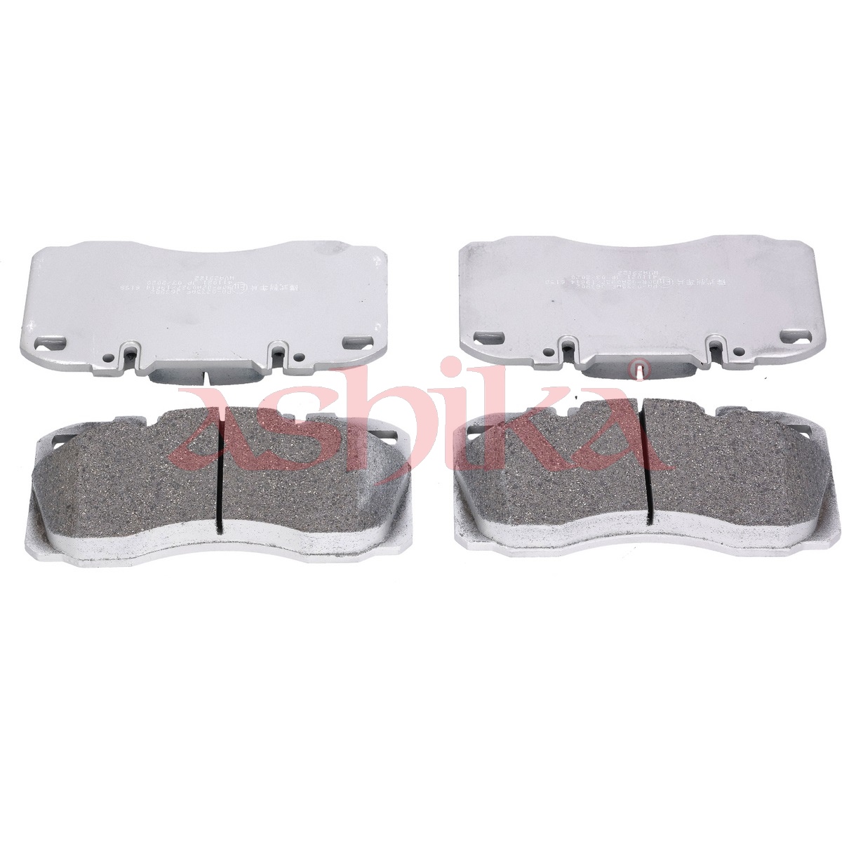 ASHIKA Bremseklodser 50000235 foraksel for IVECO