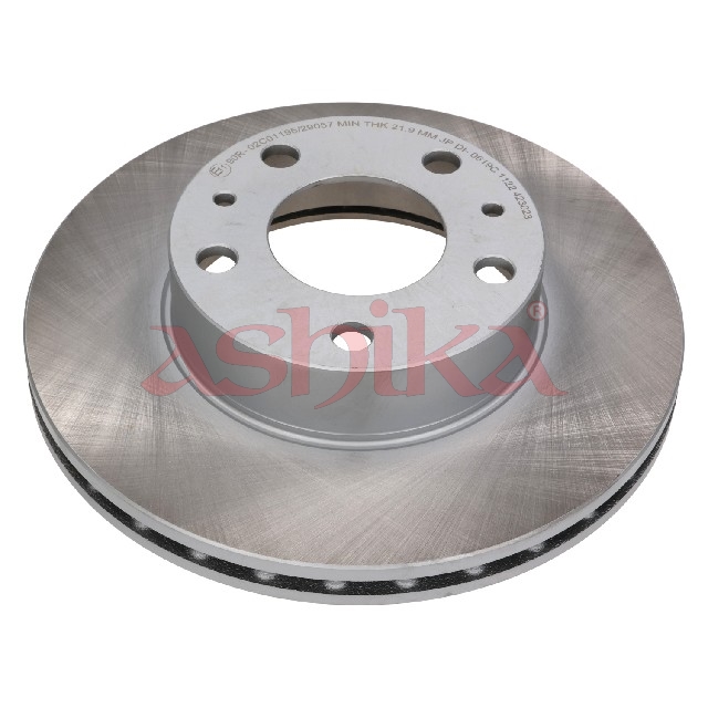 ASHIKA Bremseskive 60000619c foraksel ventileret 280mm 24mm for CITROËN PEUGEOT FIAT