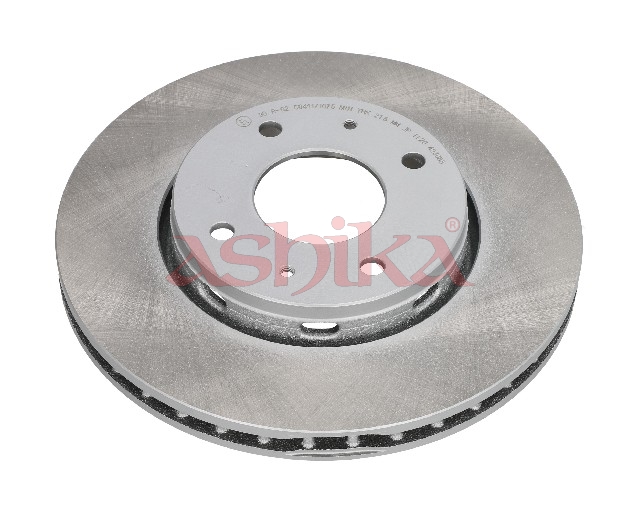 ASHIKA Bremseskive 6005540c foraksel ventileret 281mm 24mm for VOLVO MITSUBISHI