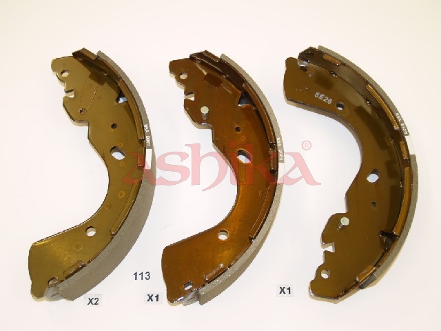ASHIKA Bremsebakkesæt 5501113 bagaksel for FORD NISSAN