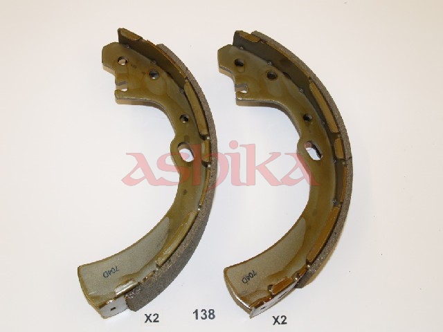 ASHIKA Bremsebakkesæt 5501138 bagaksel for NISSAN