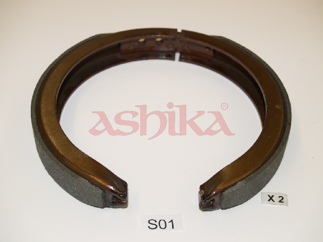 ASHIKA Bremsebakkesæt 550ss01 bagaksel for GMC MAZDA SSANGYONG
