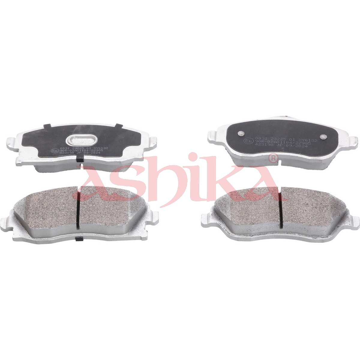 ASHIKA Bremseklodser 50000031 foraksel for OPEL VAUXHALL