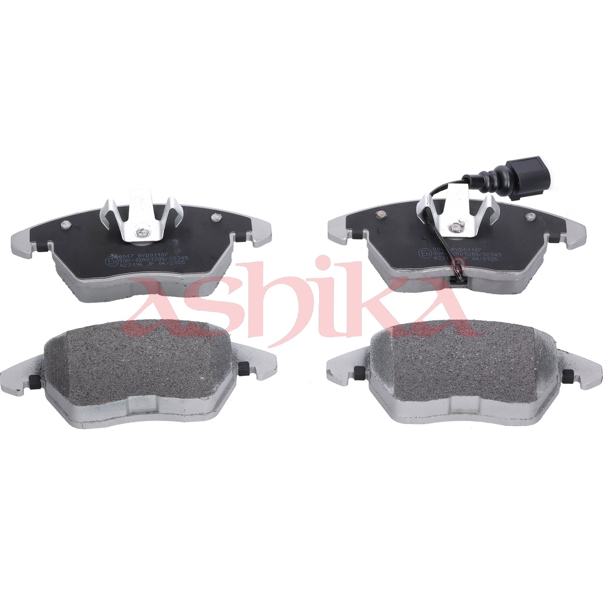 ASHIKA Bremseklodser 50000047 foraksel for SEAT VW AUDI