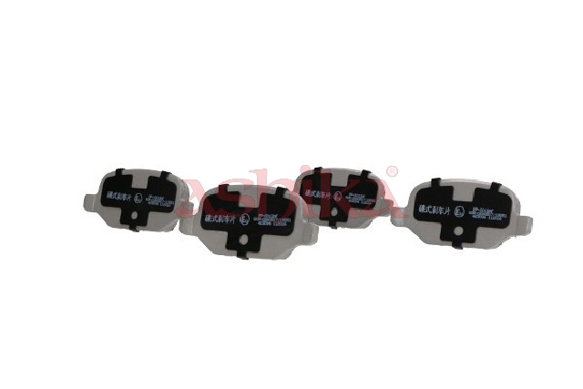 ASHIKA Bremseklodser 510000013 bagaksel for ABARTH FIAT LADA