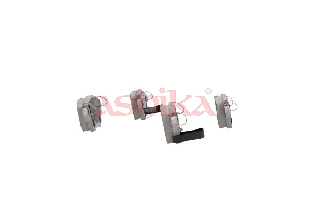 ASHIKA Bremseklodser 510000016 bagaksel for OPEL CHEVROLET VAUXHALL