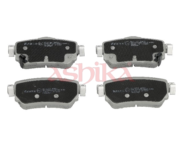 ASHIKA Bremseklodser 5101107 bagaksel for SAMSUNG RENAULT NISSAN