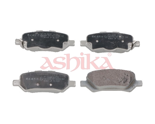 ASHIKA Bremseklodser 51022003 bagaksel for TOYOTA