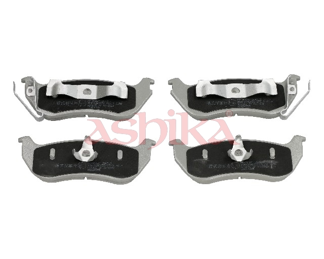 ASHIKA Bremseklodser 5109904 bagaksel for JEEP