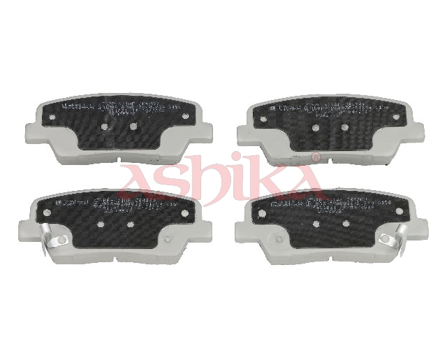 ASHIKA Bremseklodser 510kk11 bagaksel for KIA HYUNDAI SSANGYONG HYUNDAI (BEIJING) GENESIS